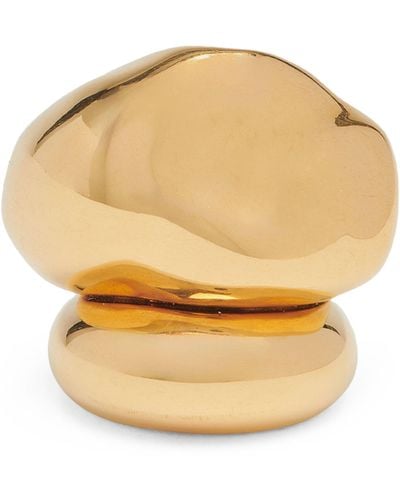 Alexander McQueen Stacked Ring - Natural