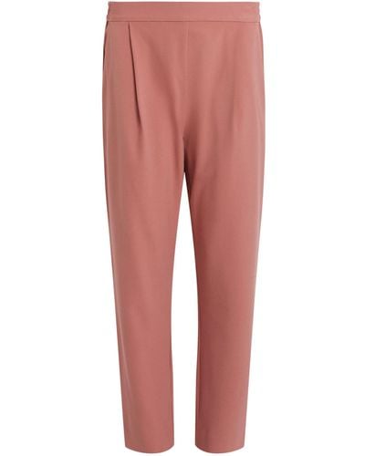 AllSaints Aleida Tri Straight Trousers - Red