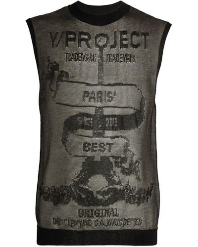 Y. Project Paris' Best Tank Top - Black