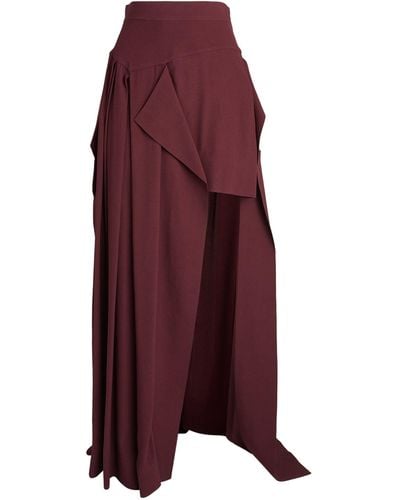 Vivienne Westwood Asymmetric Nedda Maxi Skirt - Purple