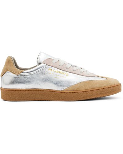 AllSaints Leather Thelma Sneakers - White