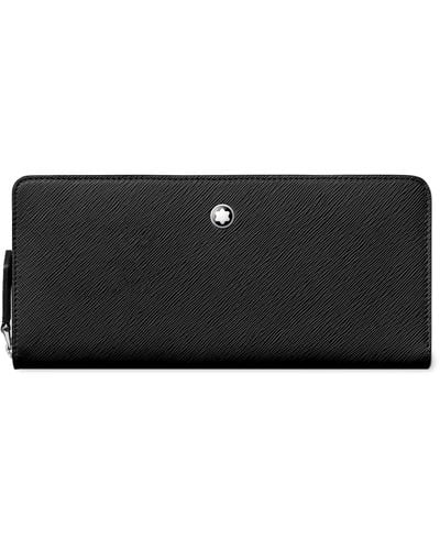 Montblanc Leather Sartorial Phone Pouch - Black