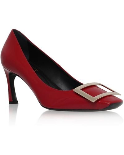 Roger Vivier Belle Vivier Trompette Court Shoes 70 - Red
