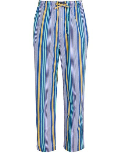 Polo Ralph Lauren Striped Lounge Trousers - Blue