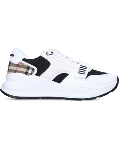 Burberry Ramsey Trainers - White