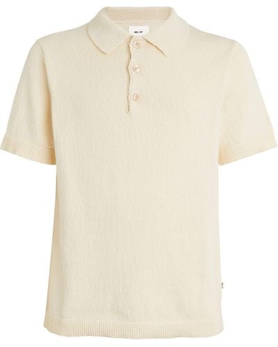 NN07 Boucle Polo Shirt - White
