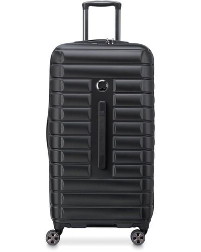 Delsey Shadow Spinner Suitcase (80cm) - Black