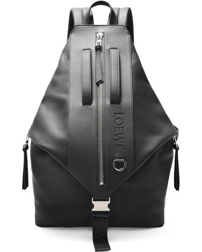 Loewe Convertible Backpack - Grey