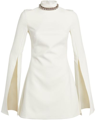 Safiyaa Embellished Joal Mini Dress - White