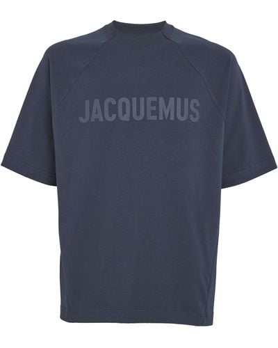 Jacquemus Raglan-sleeve Logo T-shirt - Blue