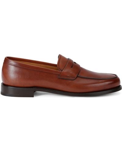 Church's Leather Milford Loafers - Brown