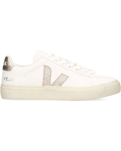 Veja Leather Campo Sneakers - Natural