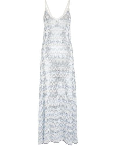 Christopher Esber Knitted Palais Maxi Dress - White