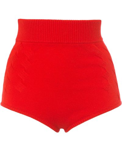 Cashmere In Love Wool-cashmere Mimie Briefs - Red