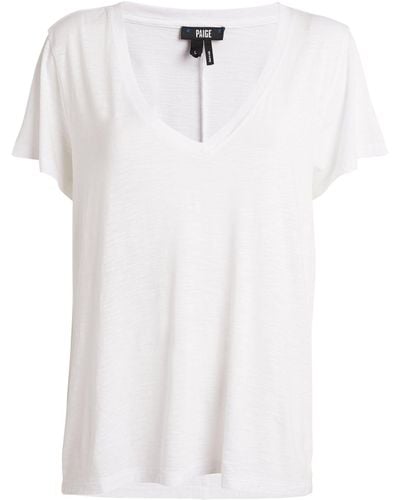 PAIGE Zaya T-shirt - White