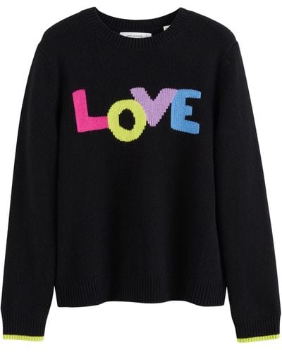 Chinti Parker Wool cashmere Bloom Love Sweater in Pink Lyst UK