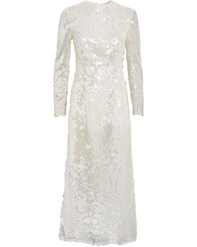 Emilia Wickstead Amiria Maxi Dress - White