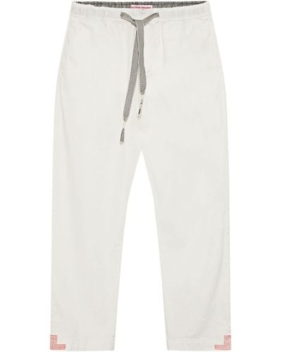 Orlebar Brown Linen Sonoran Stitch Pants - White