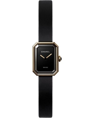Chanel Yellow Gold Première Ribbon Watch 15.2mm - Black