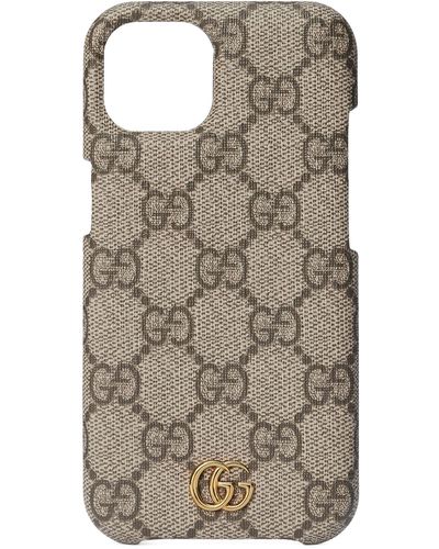 Gucci Ophidia Iphone 15 Case - Natural