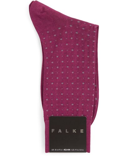 FALKE Polished Dot Socks - Purple
