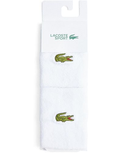 Lacoste Core Performance Sweatband (pack Of 2) - White