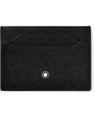 Montblanc Leather Sartorial Card Holder - Black