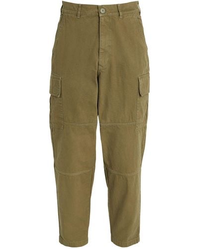 Barbour Canvas Robhill Cargo Trousers - Green