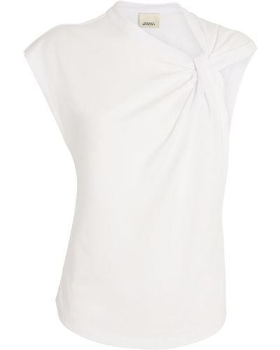 Isabel Marant Organic Cotton Nayda T-shirt - White
