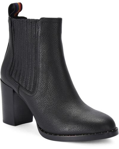 Kurt Geiger Leather Heritage Block-heel Boots - Black