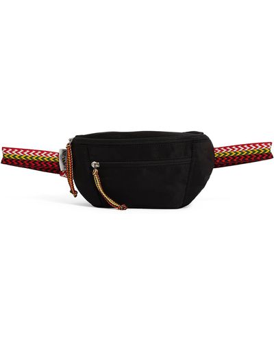 Lanvin Waist Curb Belt Bag - Black