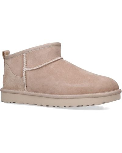 UGG Suede Classic Ultra Mini Boots - Brown