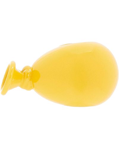 Loewe Enamelled Brass Balloon Pendant - Yellow
