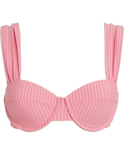 Evarae Audrey Balconette Bikini Top - Pink