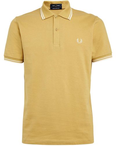 Fred Perry Twin Tipped Polo Shirt - Metallic