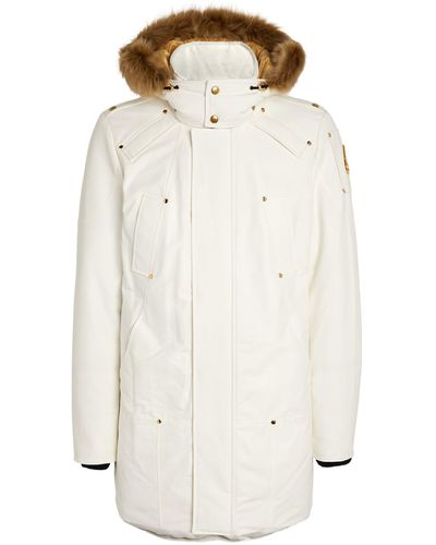 Moose Knuckles Gold Series Padded Parka - White