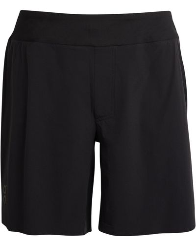 On Shoes Technical Lightweight Running Shorts - Black
