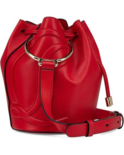 Christian Louboutin By My Side Bucket Bag - Red
