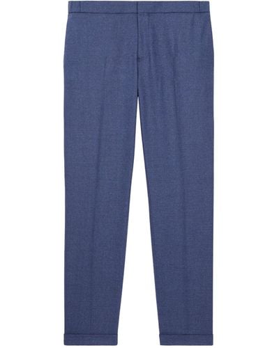 The Kooples Wool Tailored Pants - Blue