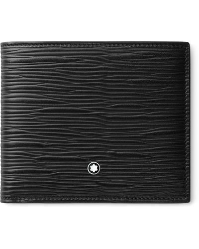 Montblanc Leather Meisterstück 4810 Bifold Wallet - Black