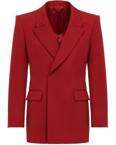 Alexander McQueen Wool Double-breasted Tailored Jacket