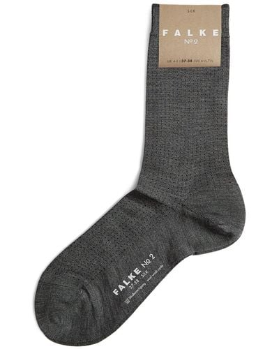 FALKE Silk-rich No.2 Socks - Gray