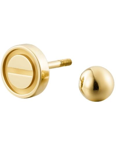 Cartier Yellow Gold Love Single Stud Earring - Metallic