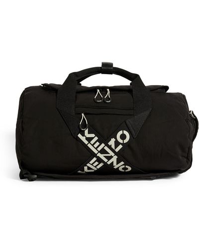 KENZO Sport Duffle Weekender Bag - Black