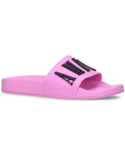 Amiri Logo Slides - Pink