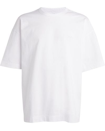 Juun.J Oversized Graphic T-shirt - White