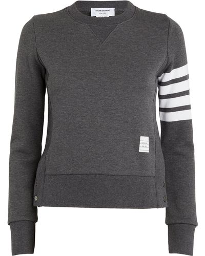 Thom Browne 4-bar Sweatshirt - Grey