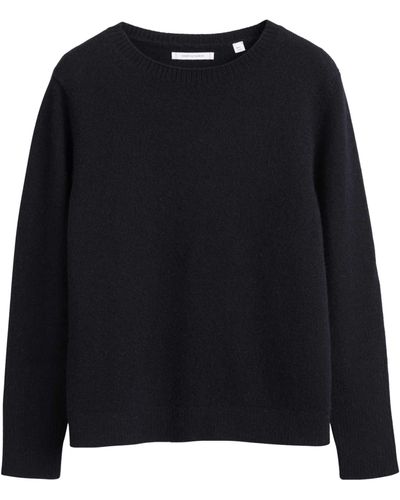 Chinti & Parker Cashmere Boxy Sweater - Black