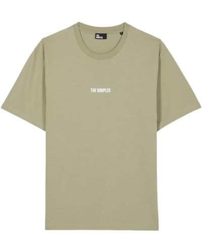 The Kooples Cotton Logo Print T-shirt - Green
