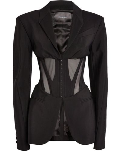 Mugler Blazers, sport coats and suit jackets for Women | Online Sale up ...